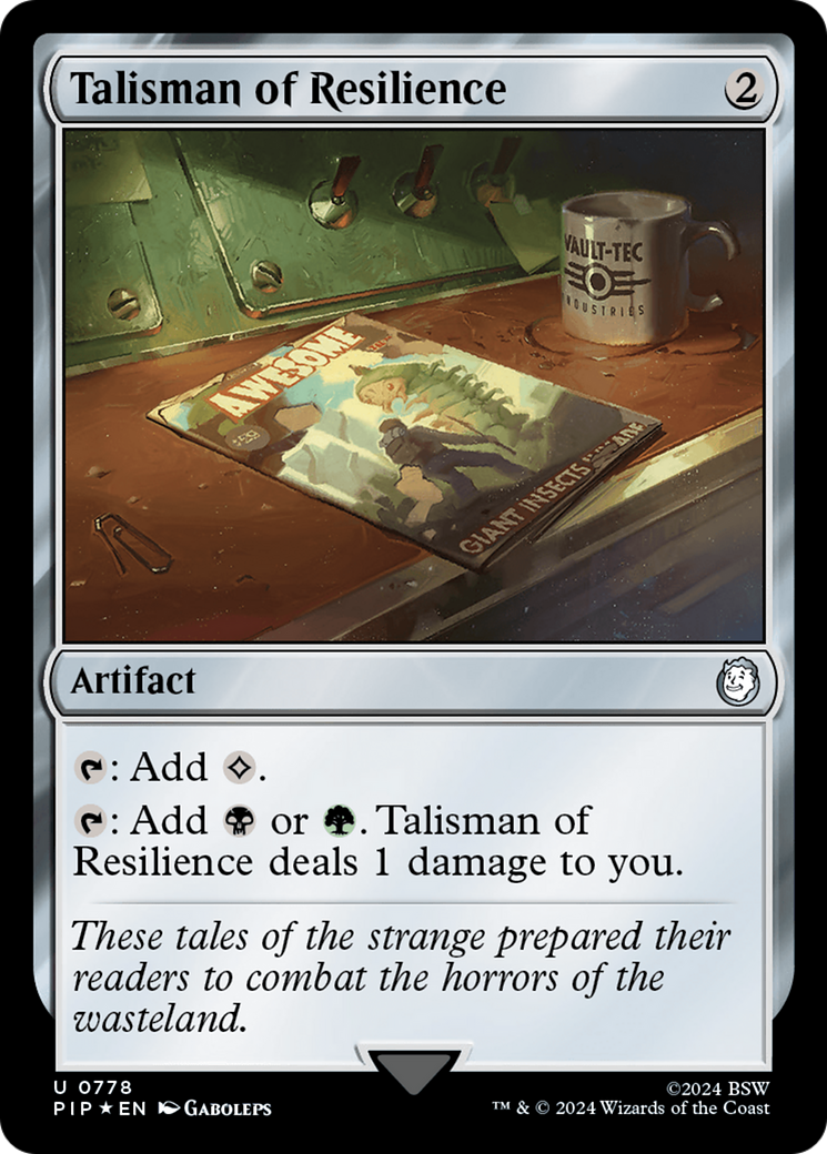 Talisman of Resilience (PIP-778) [Fallout] Foil