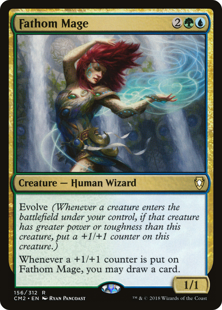 Fathom Mage (CM2-156) [Commander Anthology Volume II]
