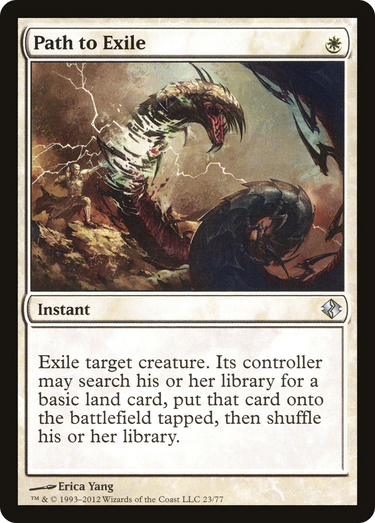 Path to Exile (DDI-023) [Duel Decks: Venser vs. Koth]