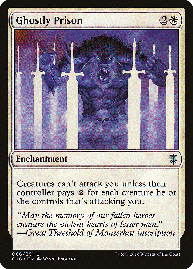 Ghostly Prison (C16-066) [Commander 2016]