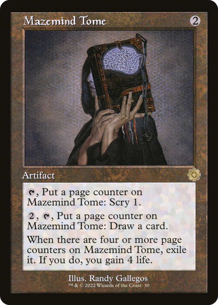 Mazemind Tome (BRR-030) [The Brothers' War Retro Artifacts]