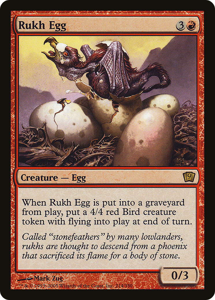 Rukh Egg (9ED-214★) [9th Edition]