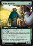 Arbor Adherent (TDC-082) [Commander: Tarkir: Dragonstorm]: (Extended Art)