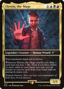 Cecily, Haunted Mage (SLD-343) [Secret Lair Drop] / Eleven, the Mage Foil
