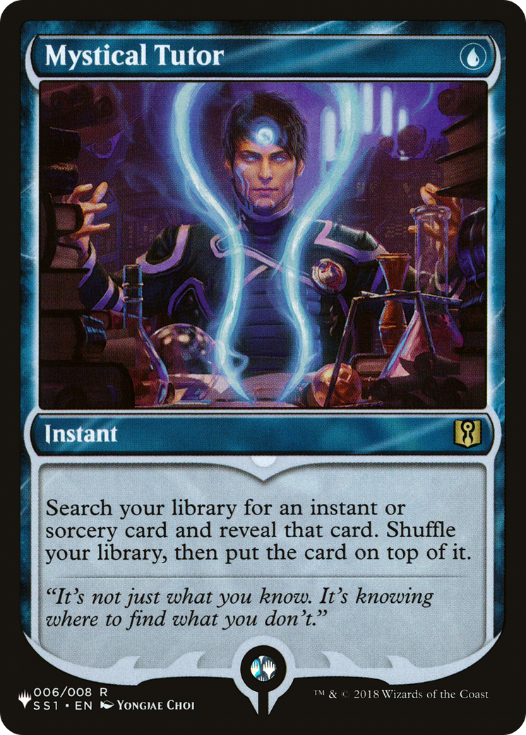 Mystical Tutor (LIST-SS1-6) [The List]