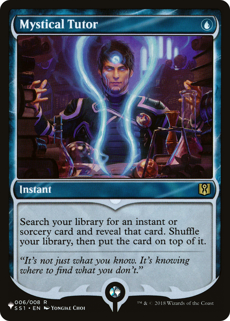 Mystical Tutor (LIST-SS1-6) [The List]