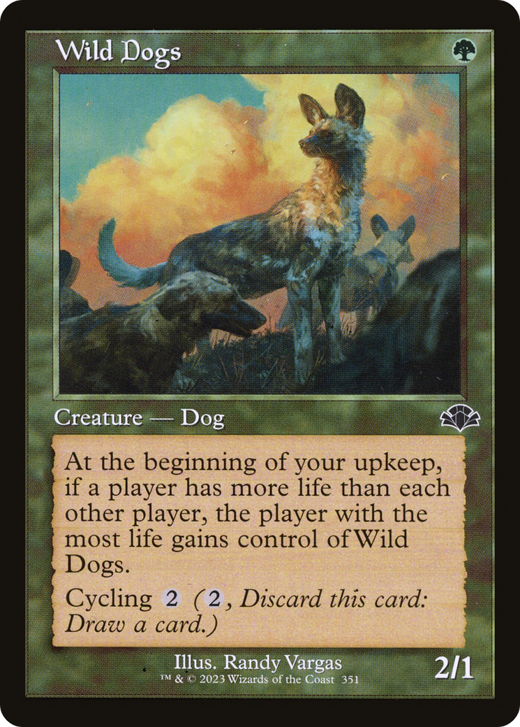Wild Dogs (DMR-351) [Dominaria Remastered]