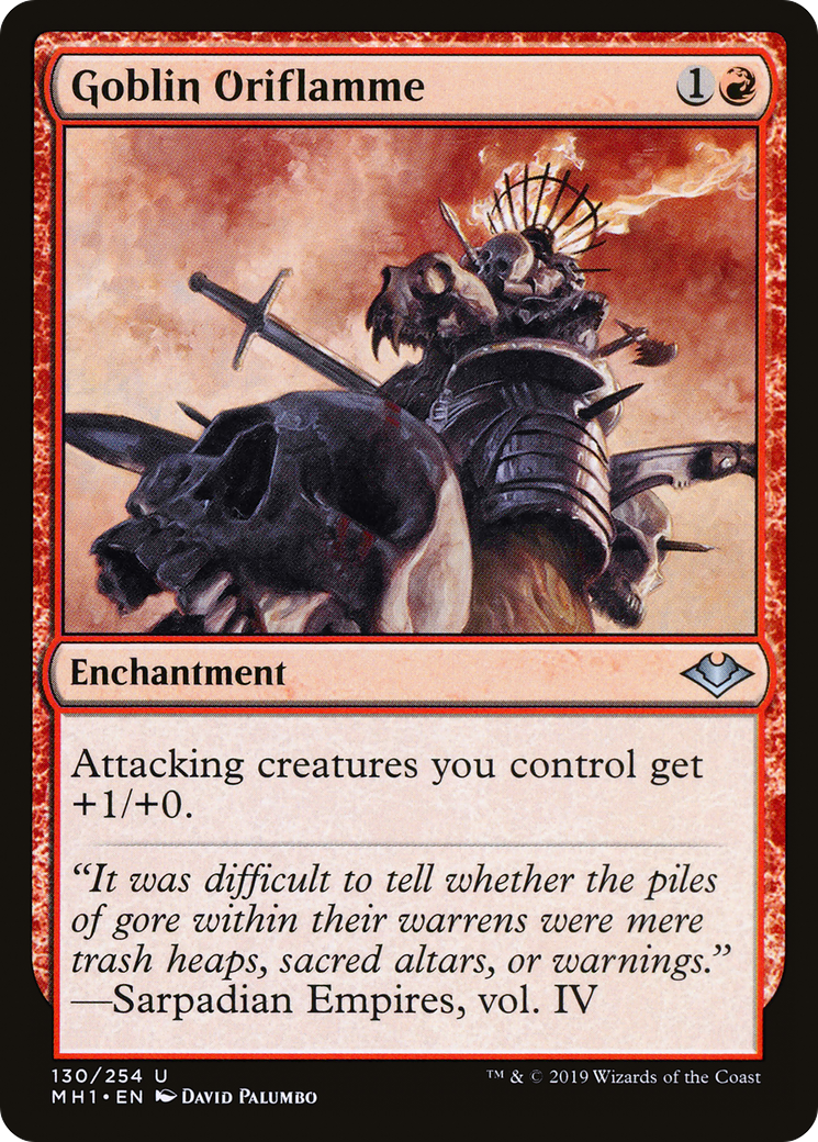 Goblin Oriflamme (MH1-130) [Modern Horizons]