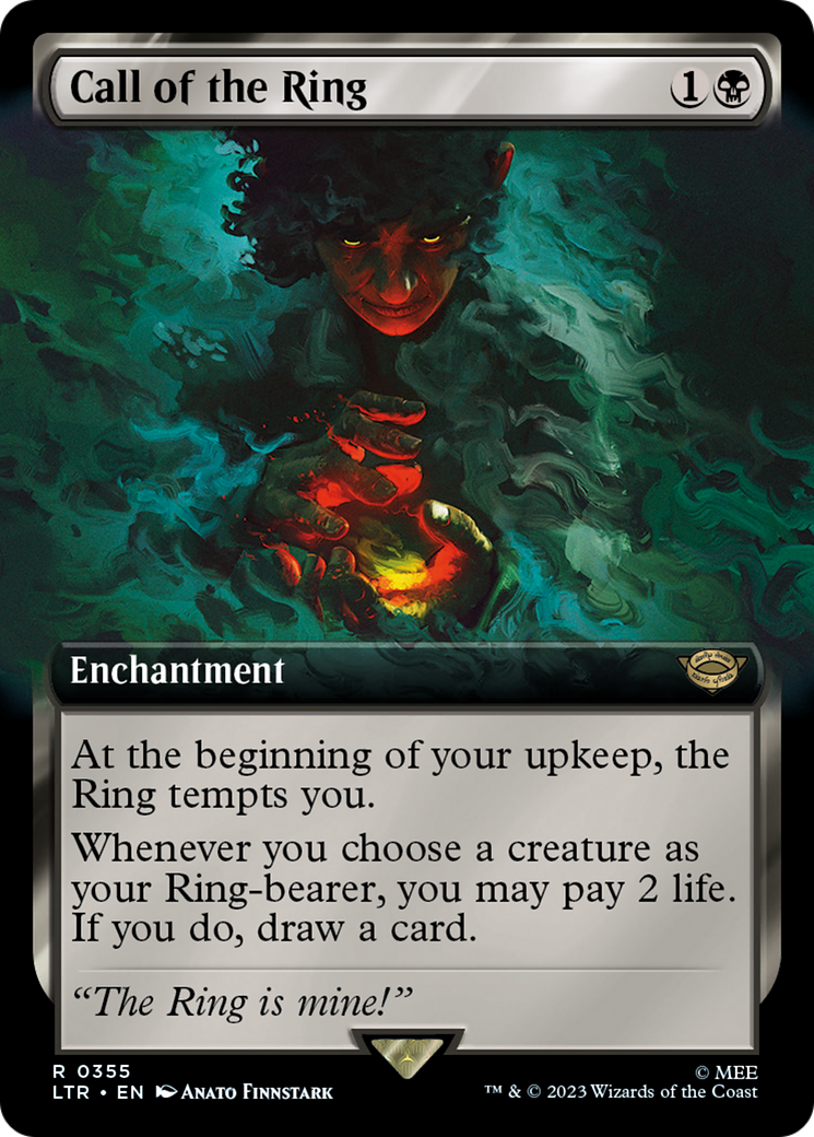 Call of the Ring (LTR-355) [The Lord of the Rings: Tales of Middle-earth]: (Extended Art) Foil