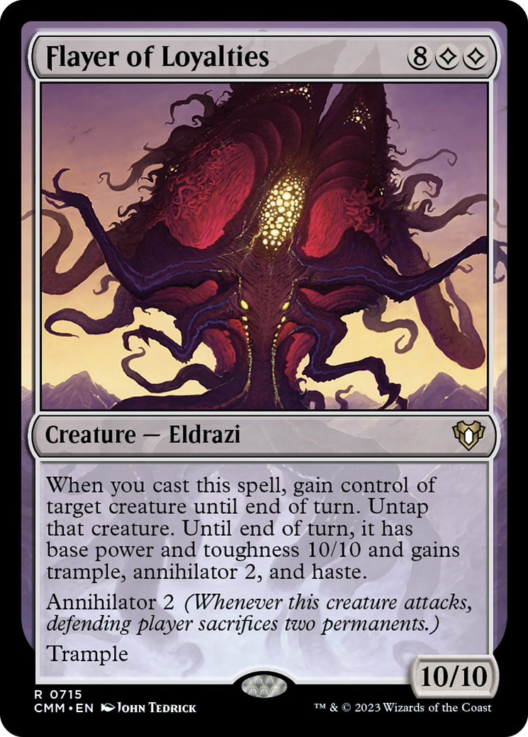 Flayer of Loyalties (CMM-715) [Commander Masters]