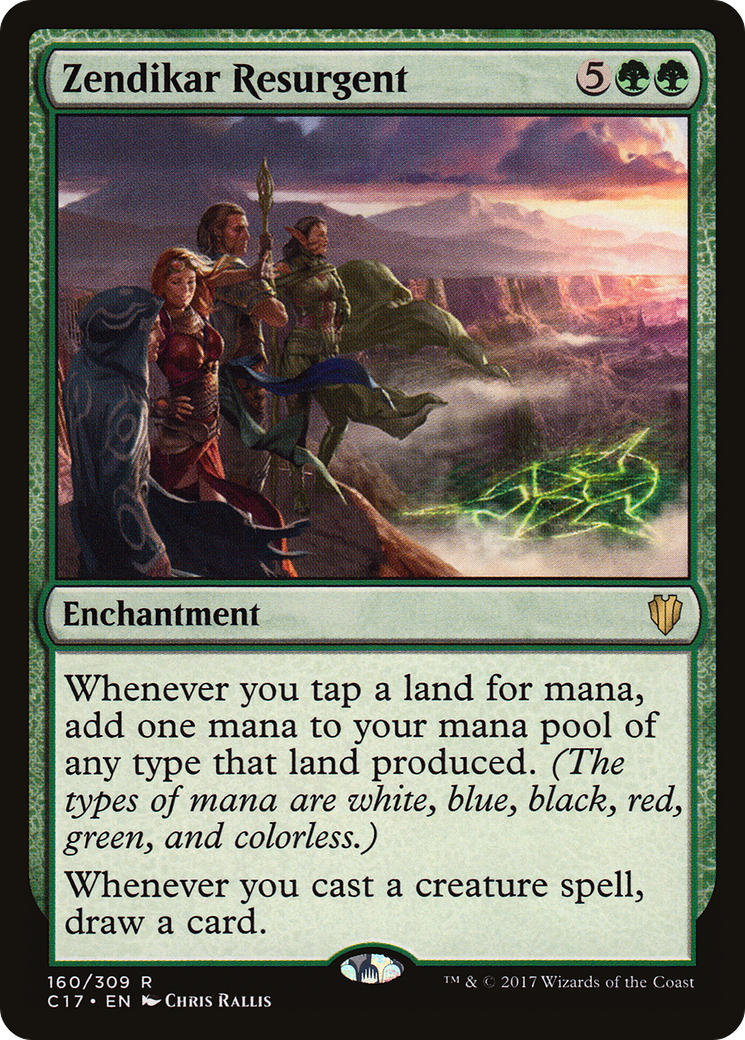 Zendikar Resurgent (C17-160) [Commander 2017]