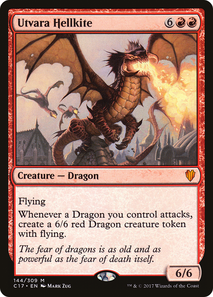 Utvara Hellkite (C17-144) [Commander 2017]
