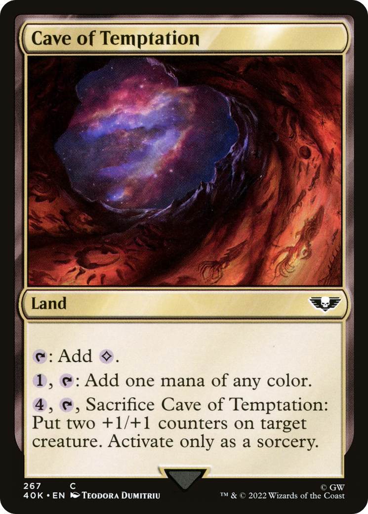 Cave of Temptation (40K-267) [Warhammer 40,000 Commander]