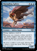 Marauding Sphinx (OTJ-056) [Outlaws of Thunder Junction] Foil