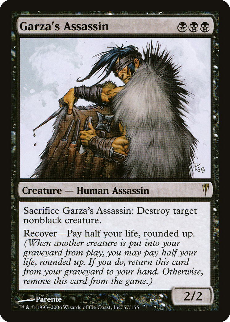 Garza's Assassin (CSP-057) [Coldsnap]