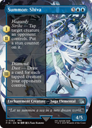 Summon: Shiva (Borderless) (FIN-362) [FINAL FANTASY] (Borderless) Foil