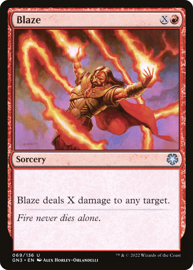 Blaze (GN3-069) [Game Night: Free-for-All]