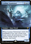 Cyclone Summoner (KHM-343) [Kaldheim]: (Extended Art)