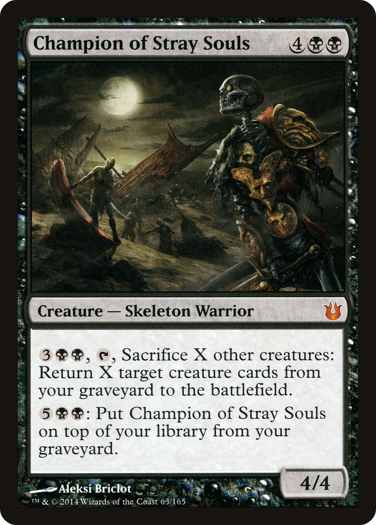 Champion of Stray Souls (BNG-063) [Born of the Gods]