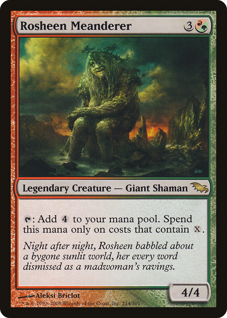 Rosheen Meanderer (SHM-214) [Shadowmoor] Foil