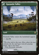 Kazandu Mammoth // Kazandu Valley (ZNR-189) [Zendikar Rising] Foil