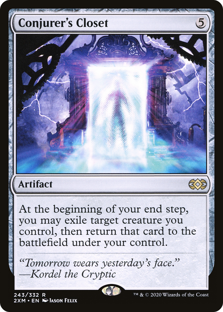 Conjurer's Closet (2XM-243) [Double Masters] Foil