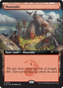 Mountain (SLD-1360) [Secret Lair Drop]: (Extended Art) Foil