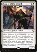 Keeper of the Accord (PPMKM-027) [Promo Pack: Commander Legends Promos]