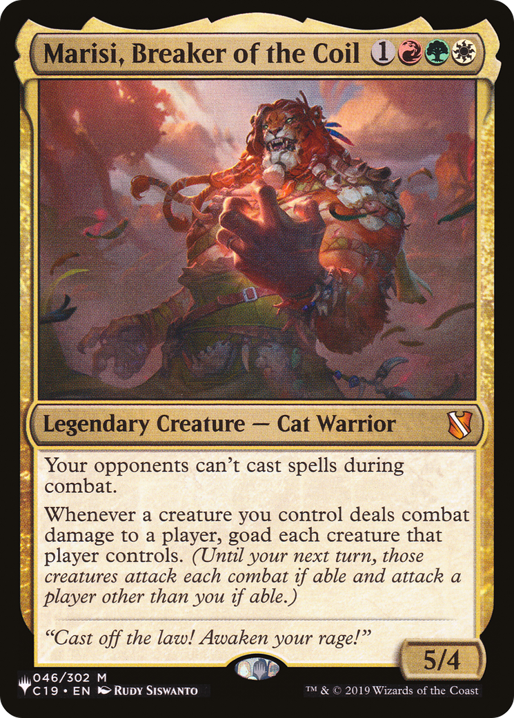Marisi, Breaker of the Coil (LIST-C19-46) [The List]