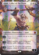 Ajani, Caller of the Pride (FDN-417) [Foundations] (Borderless) Foil