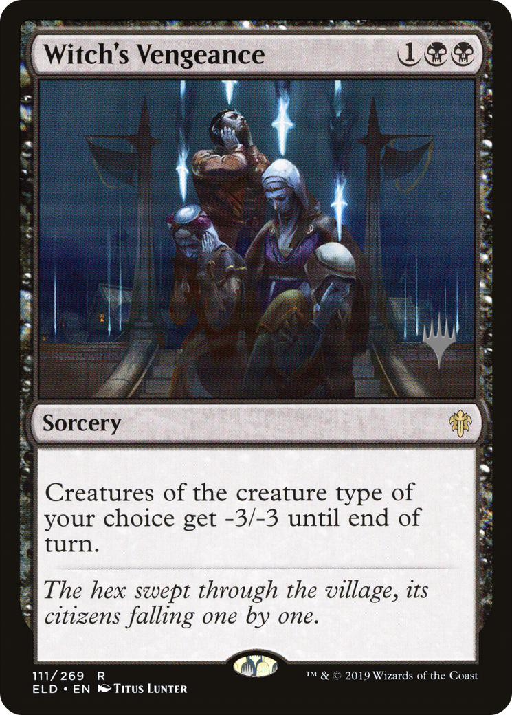 Witch's Vengeance (PPELD-111P) [Throne of Eldraine Promos] Foil
