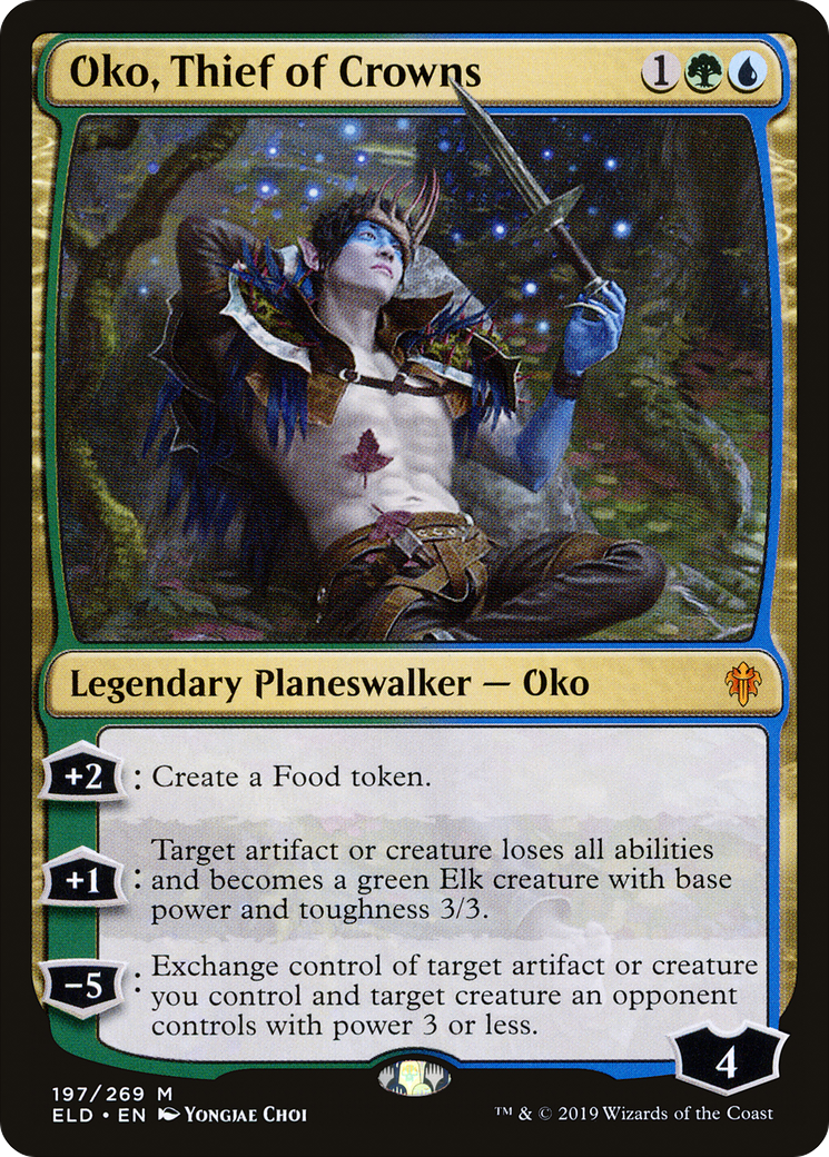 Oko, Thief of Crowns (ELD-197) [Throne of Eldraine] Foil