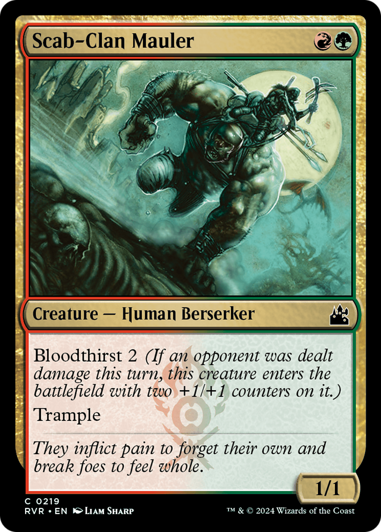 Scab-Clan Mauler (RVR-219) [Ravnica Remastered]