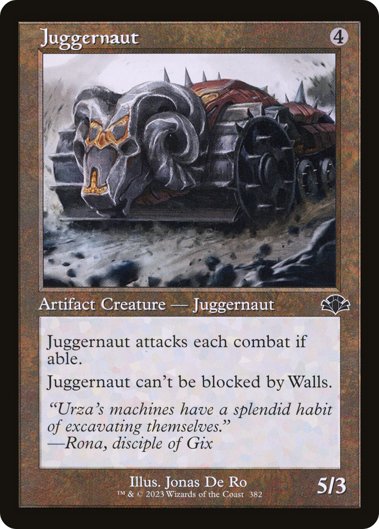 Juggernaut (DMR-382) [Dominaria Remastered] Foil