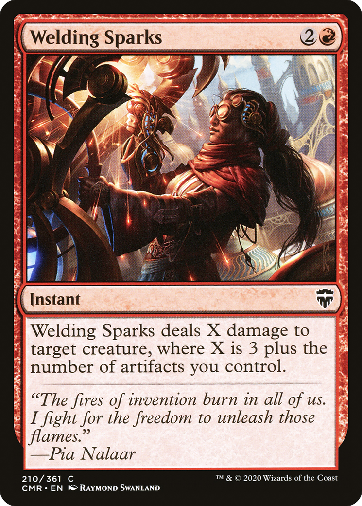 Welding Sparks (CMR-210) [Commander Legends]