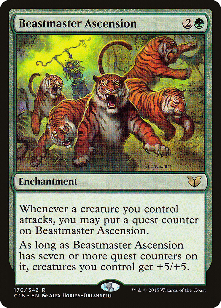 Beastmaster Ascension (C15-176) [Commander 2015]