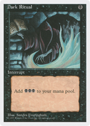 Dark Ritual (4ED-013) [Fourth Edition]