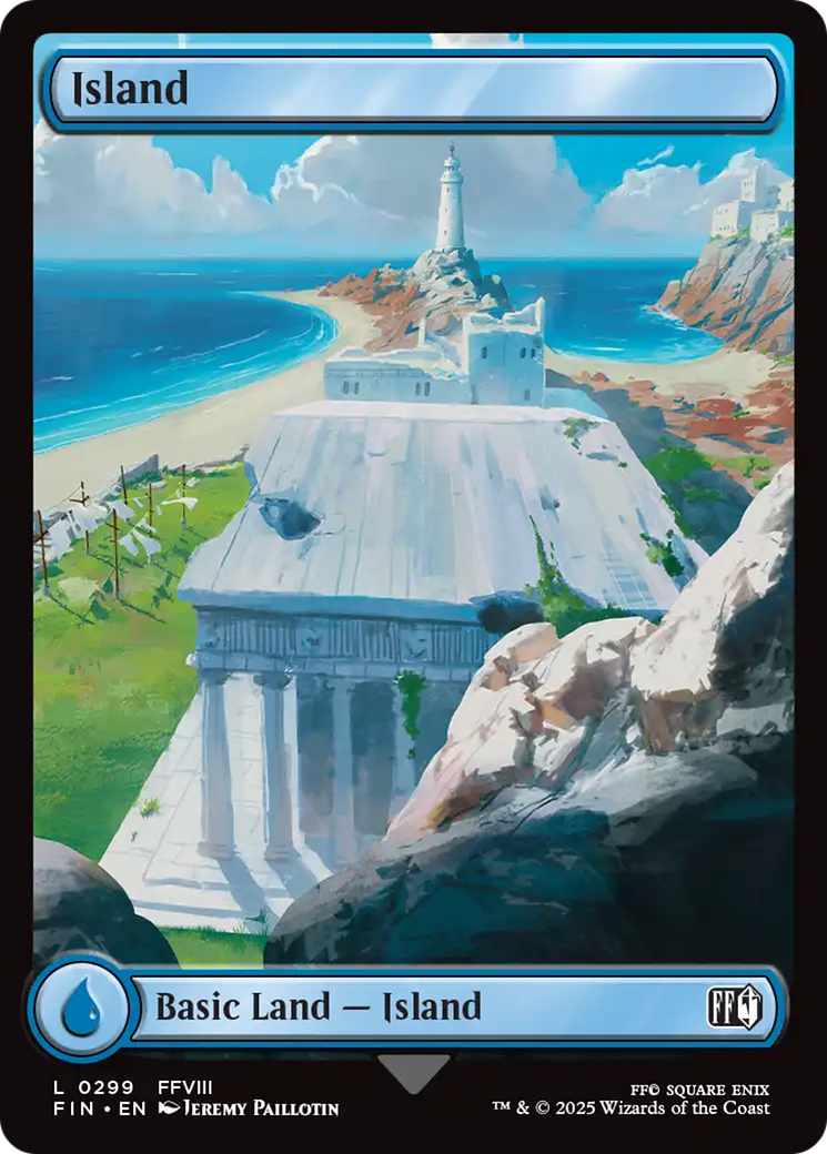 Island (0299) (FIN-299) [FINAL FANTASY] Foil