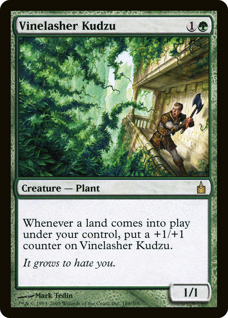 Vinelasher Kudzu (RAV-189) [Ravnica: City of Guilds]