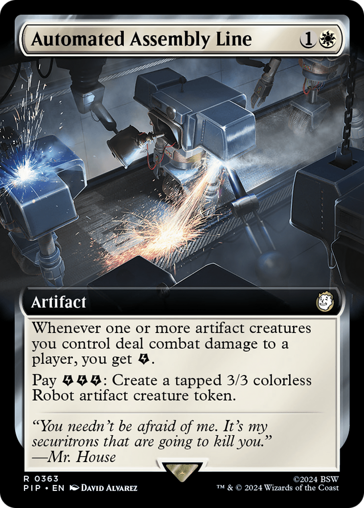 Automated Assembly Line (PIP-363) [Fallout]: (Extended Art)