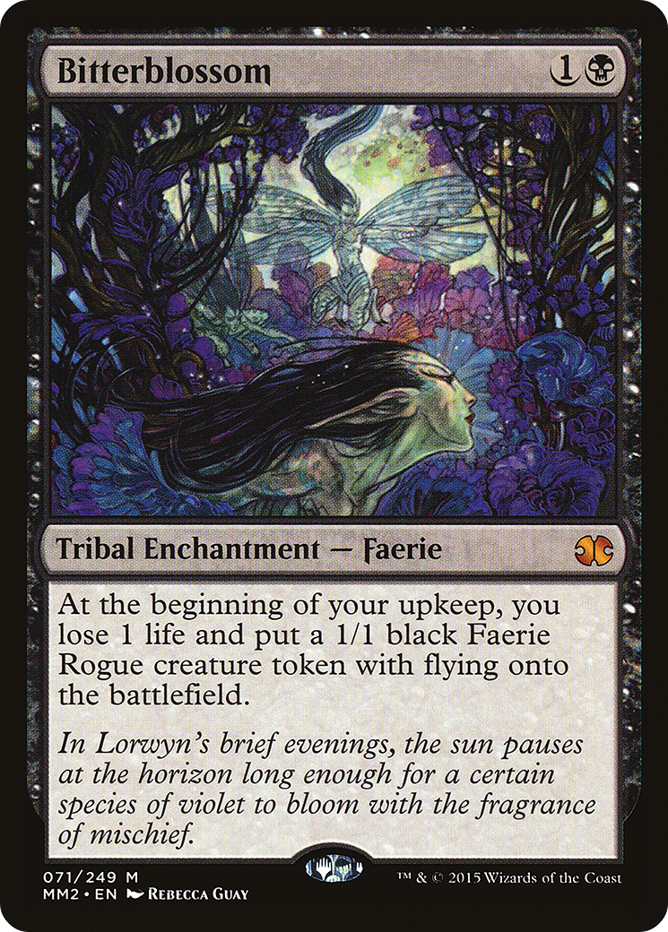 Bitterblossom (MM2-071) [Modern Masters 2015] Foil