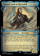 Elrond, Lord of Rivendell (LTR-500) [The Lord of the Rings: Tales of Middle-earth]: (Showcase) Foil