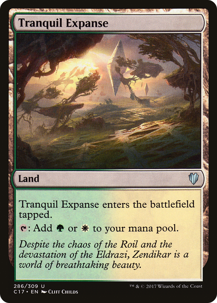Tranquil Expanse (C17-286) [Commander 2017]