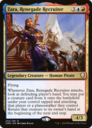 Zara, Renegade Recruiter (CMR-294) [Commander Legends]
