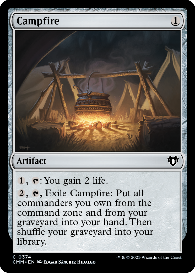 Campfire (CMM-374) [Commander Masters]