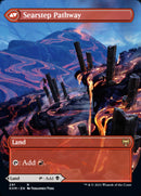 Blightstep Pathway // Searstep Pathway (KHM-291) [Kaldheim]: (Showcase) (Borderless) Foil