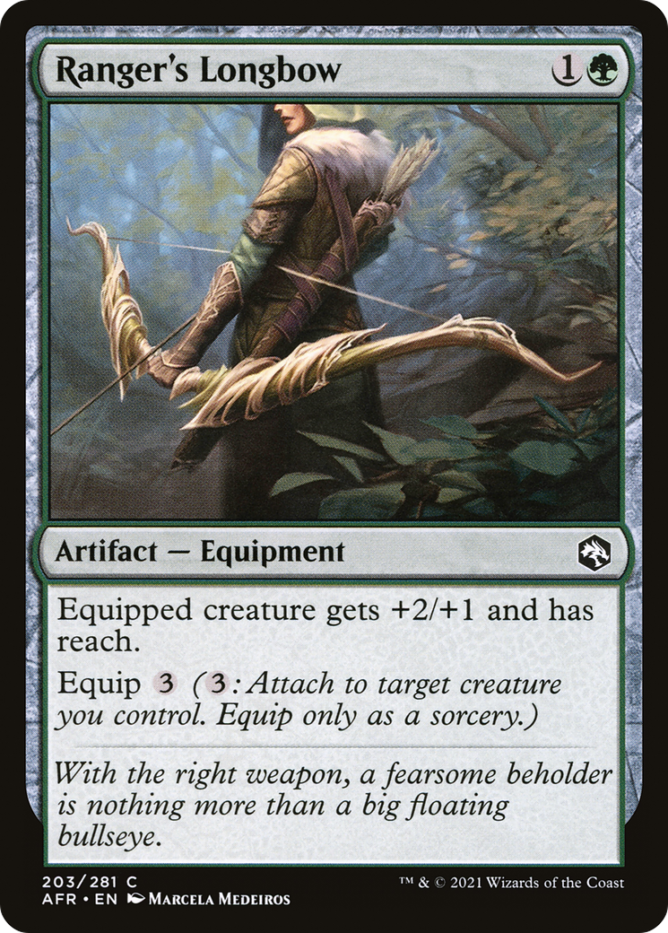 Ranger's Longbow (AFR-203) [Adventures in the Forgotten Realms] Foil