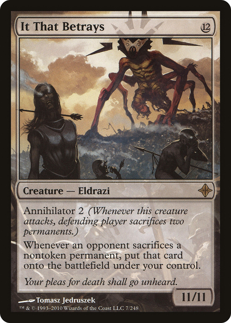 It That Betrays (ROE-007) [Rise of the Eldrazi] Foil