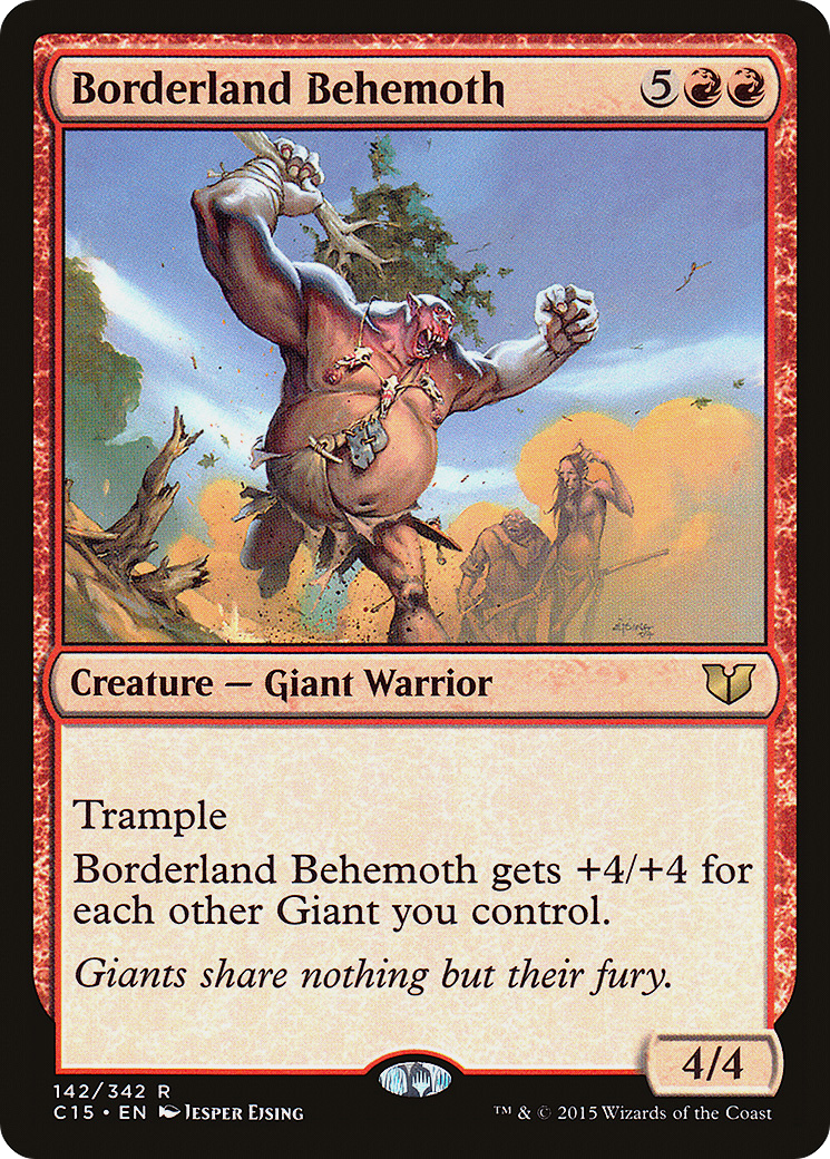 Borderland Behemoth (C15-142) [Commander 2015]