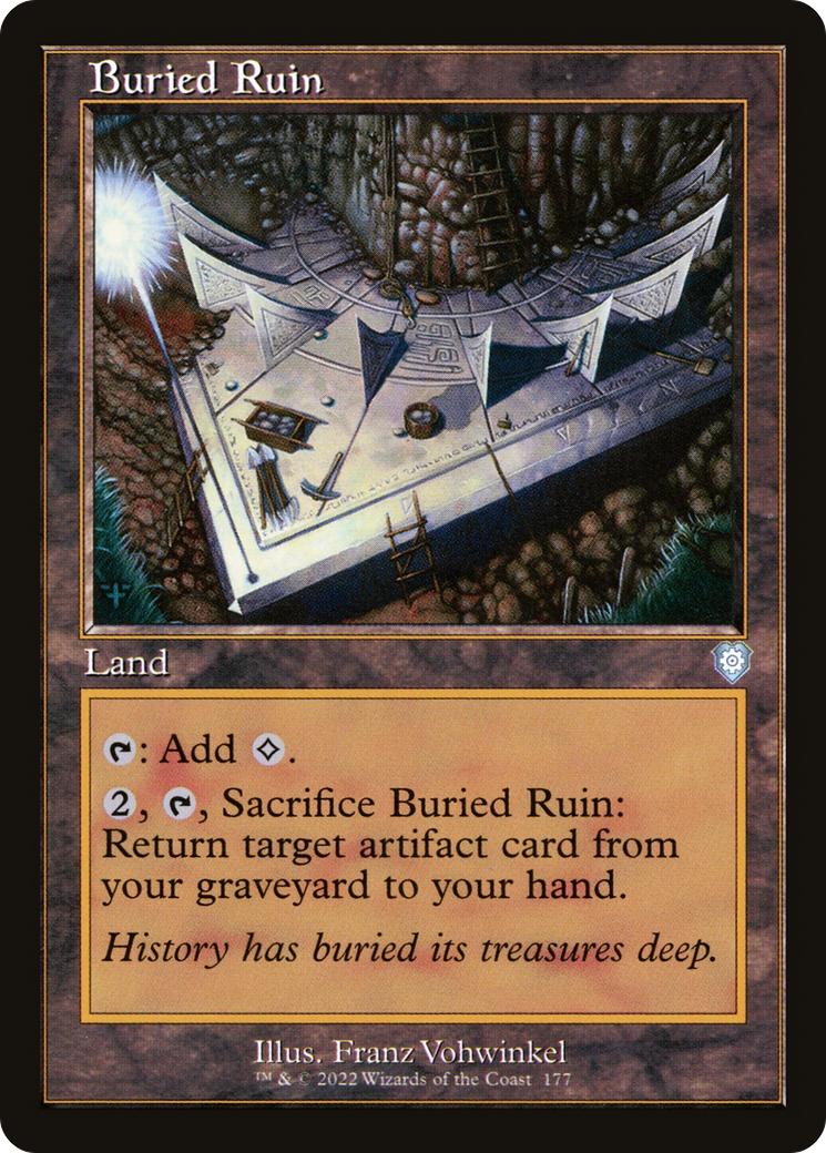 Buried Ruin (BRC-177) [The Brothers' War Commander]